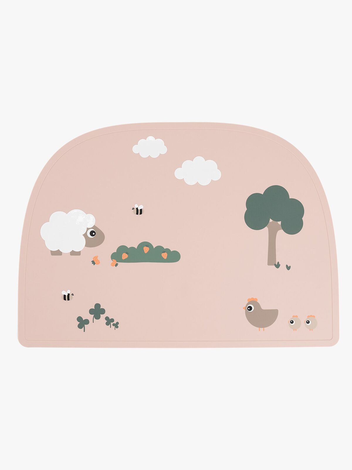 Done By Deer Tiny Farm Bordsunderlägg Silikon, Powder