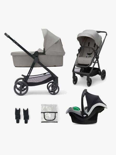 Kinderkraft 3-i-1 NEWLY Kombivagn Travelsystem, Moonlight Grey