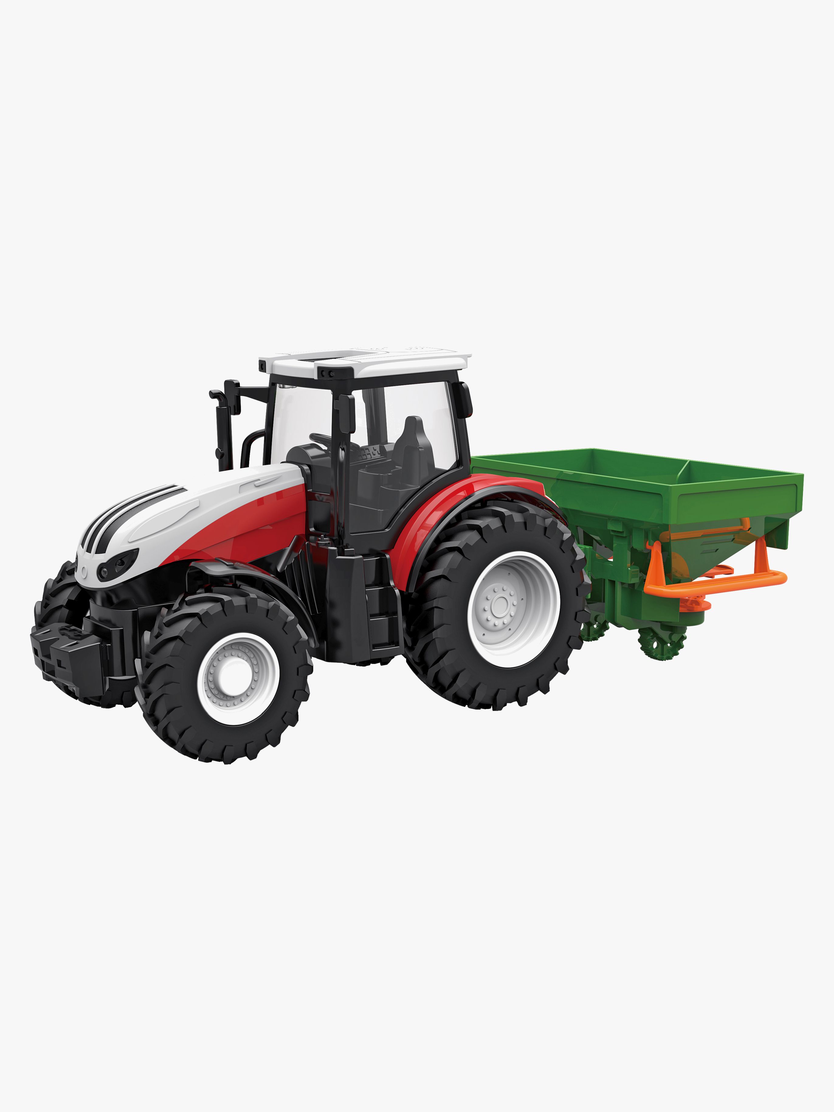 PowerX Radiostyrd Traktor med Släpvagn