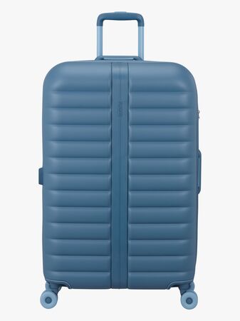 American Tourister Neovibe Spinner Resväska 96-106L, Steel Blue