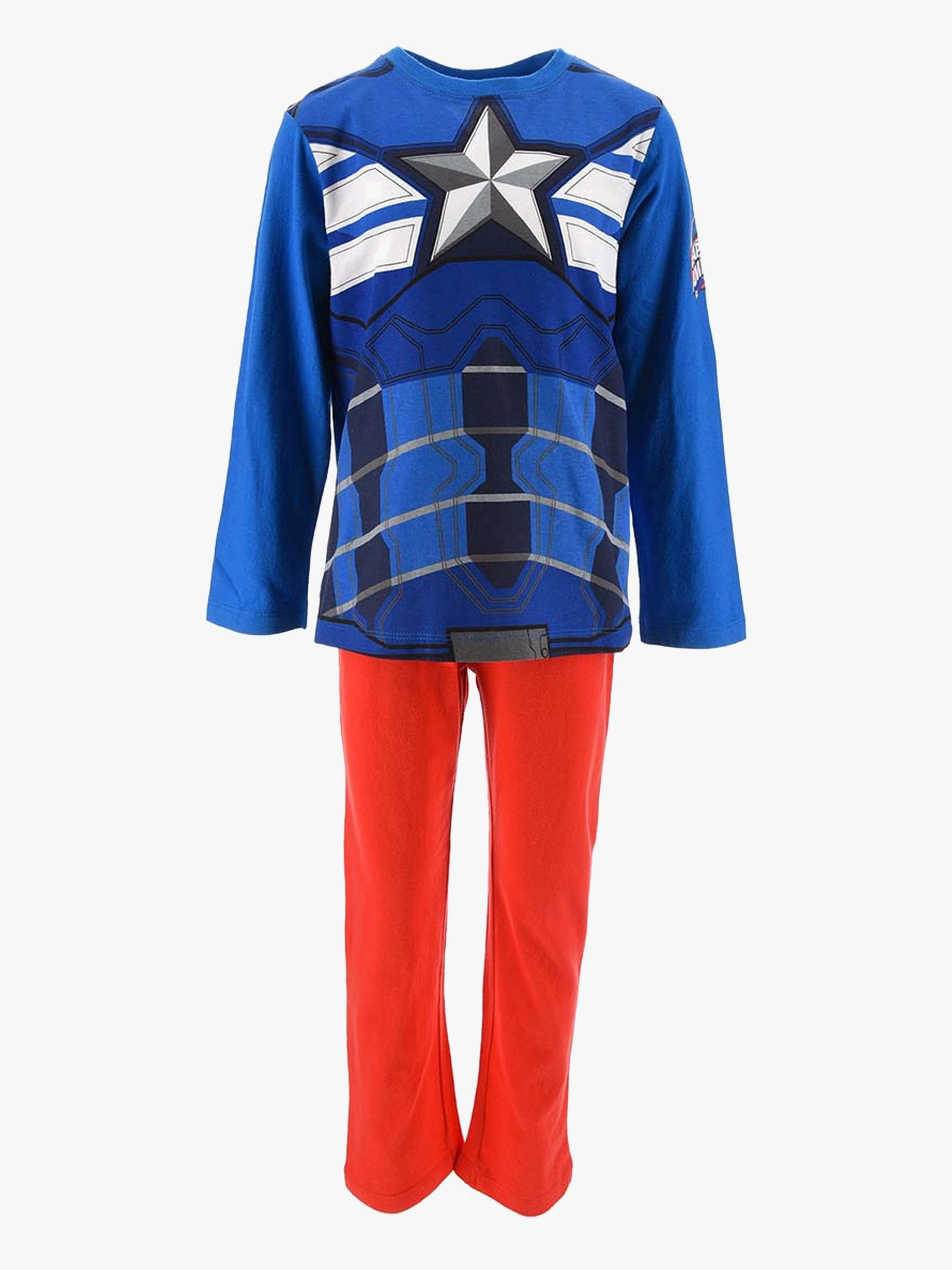 Marvel Avengers Classic Pyjamas, Marinblå, 10 år