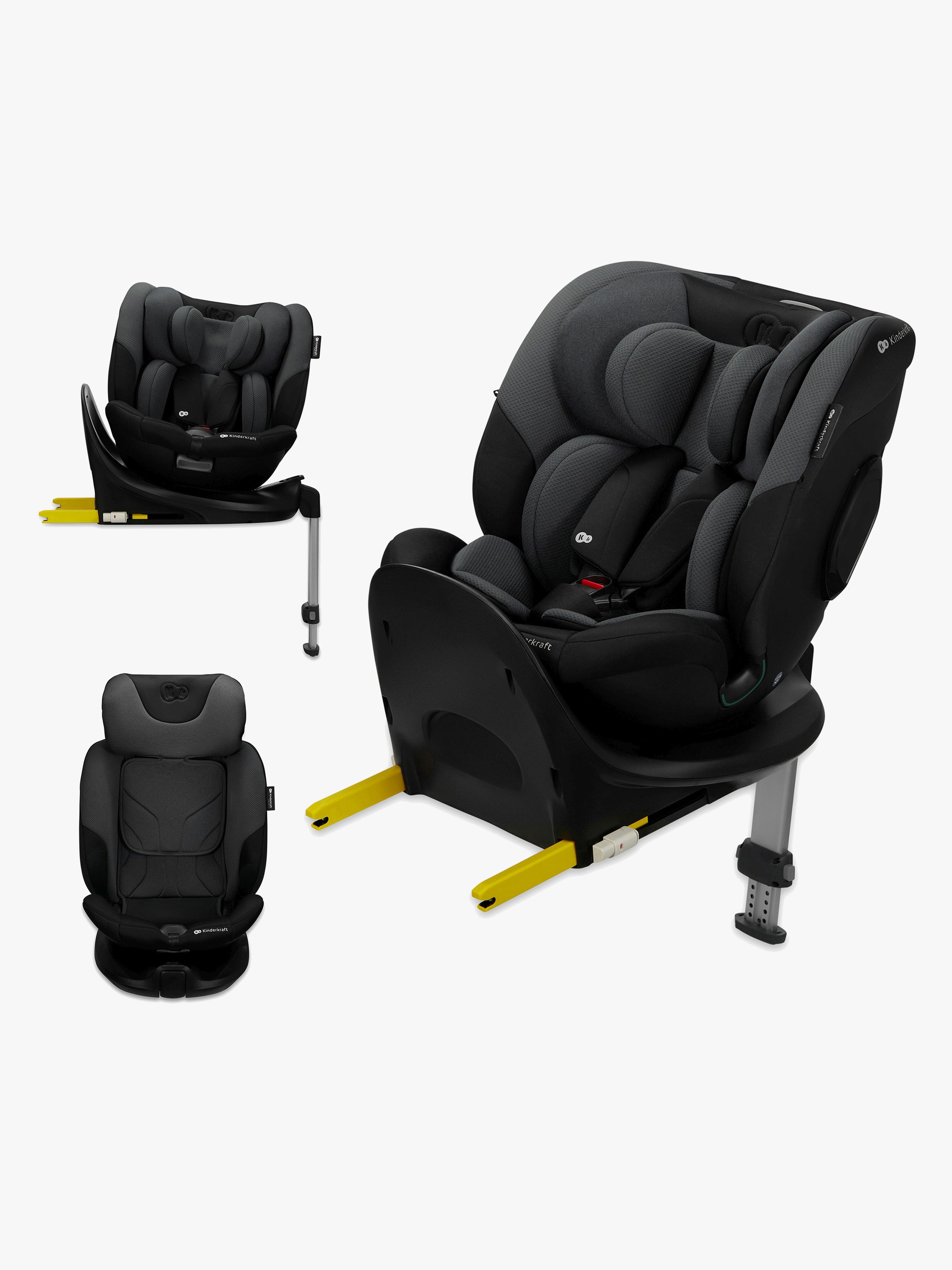 Kinderkraft I-FIX i-Size Bilbarnstol, Graphite Black