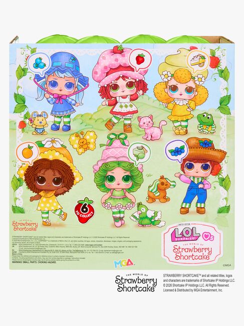 L.O.L. Surprise! Loves Strawberry Shortcake Minidocka Blandad Series 2