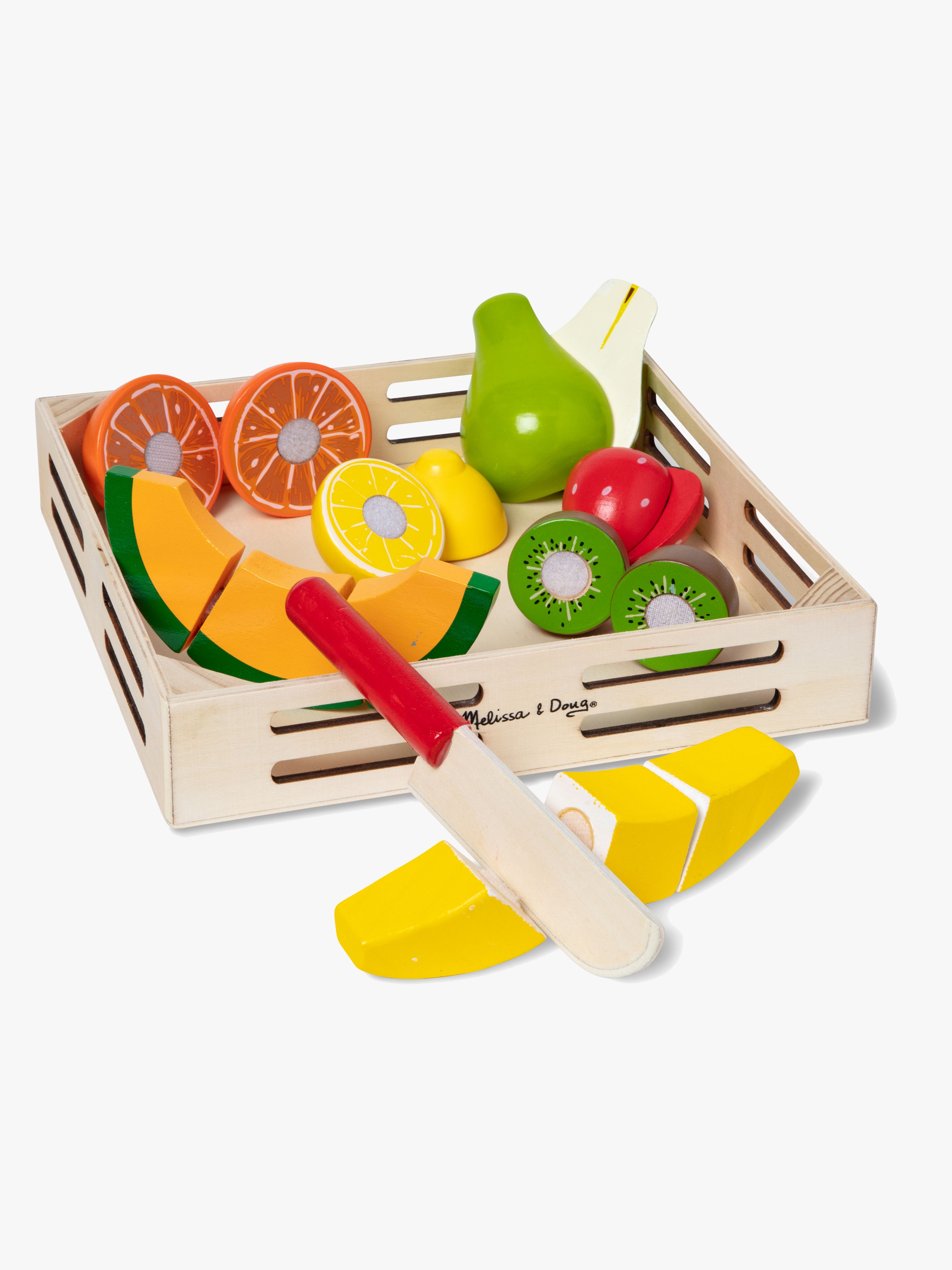 Melissa &  Doug Lekset Frukt i Låda Med Kniv
