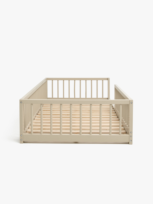 Minitude DYLAN Juniorsäng/Montessorisäng 90 x 200, Beige 2161438_SHIDA23021A-L-BEIGE-2675_3b.jpg