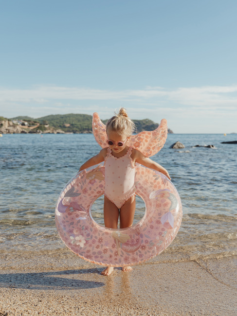 Little Dutch Dreamy Mermaid Badring, Pink