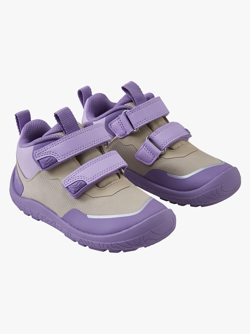 Reima Viikari Barefoot  Vattentäta Mid Sneakers, Earthy Beige