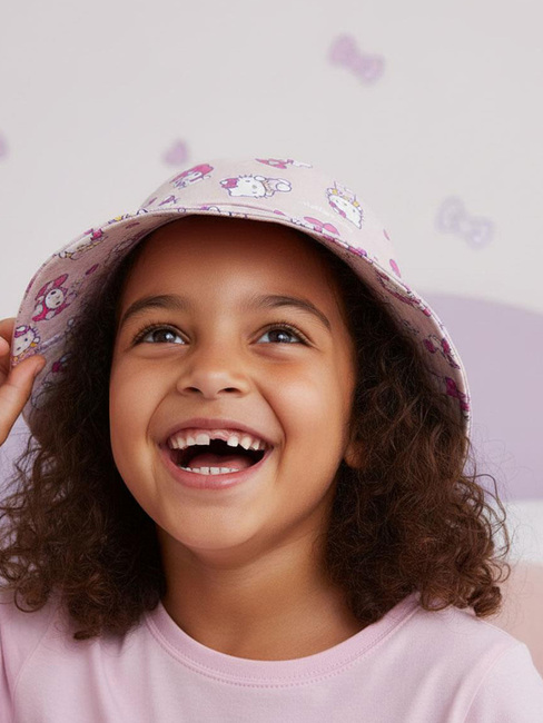 Hello Kitty Bucket-hatt, Rosa