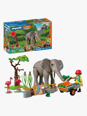 Playmobil Eläimet & Ystävät 72068 Norsu Ja Eläintenhoitaja