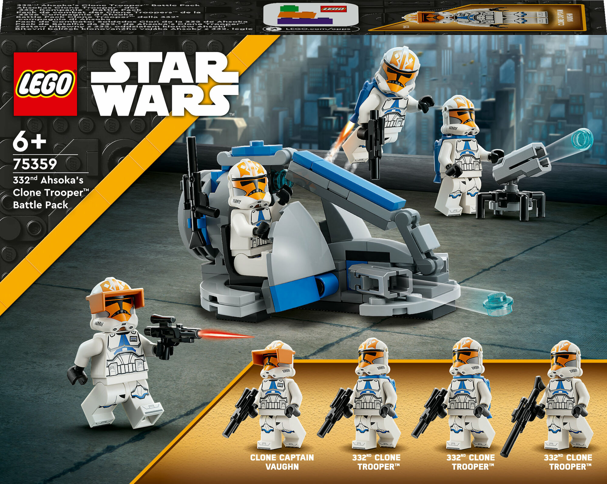 LEGO Star Wars 75359 332nd Ahsoka’s Clone Trooper Battle Pack