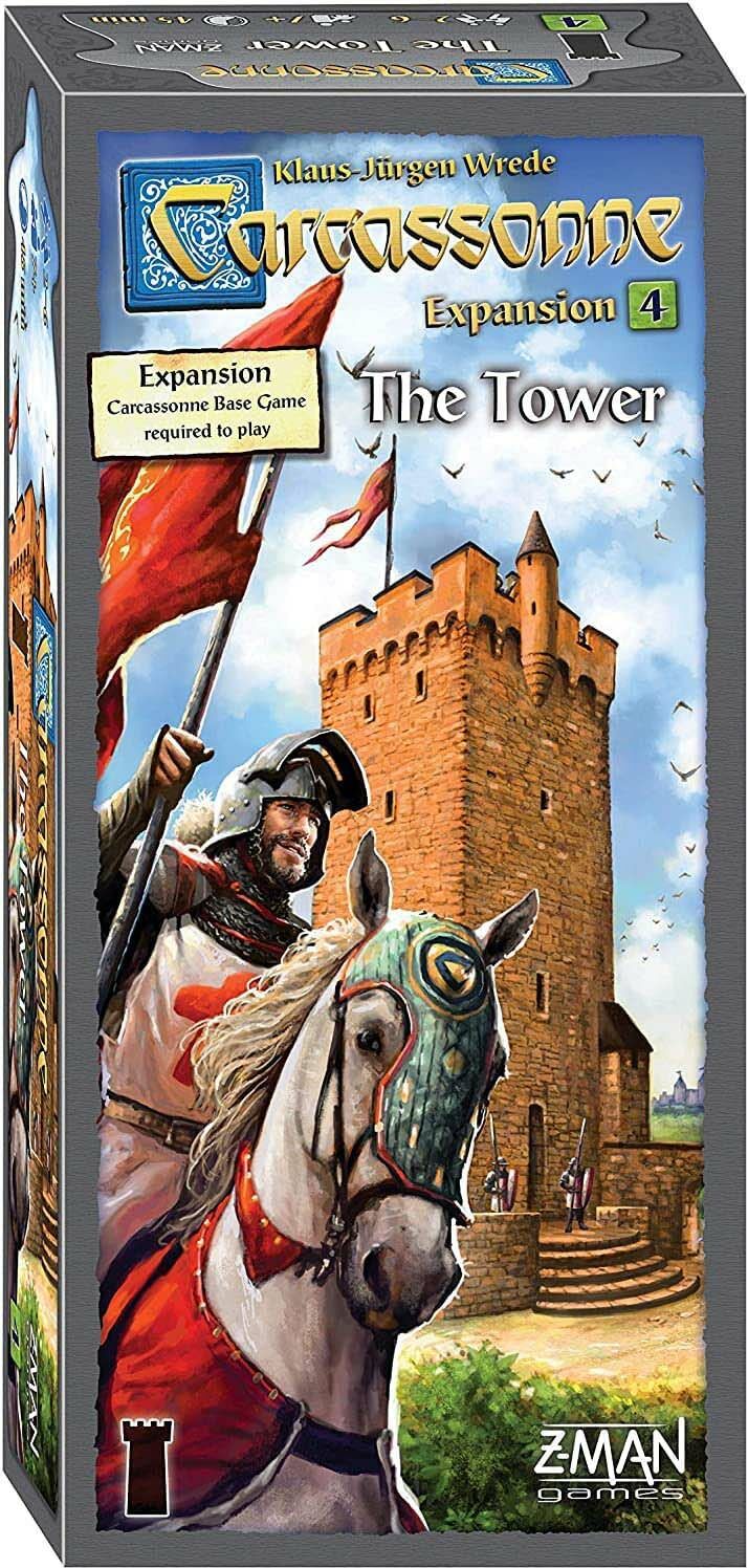 Asmodee Carcassonne Expansion 4: The Tower