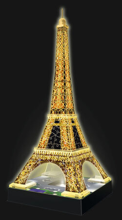 Ravensburger 3D-Pussel Eiffeltornet Natt 216 Bitar