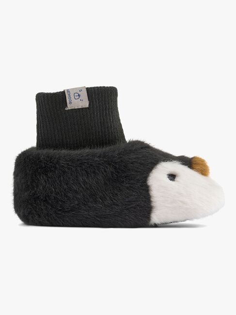 LIEWOOD Beth Penguin Plush Inneskor, Sandy / Dark grey