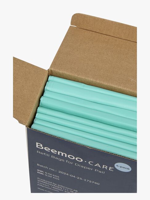 Beemoo CARE 4-pack Blöjpåsar Till Blöjhink
