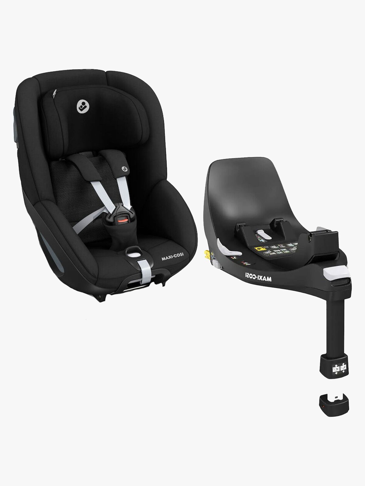Maxi-Cosi Pearl 360 Bilbarnstol inkl. FamilyFix 360, Authentic Black