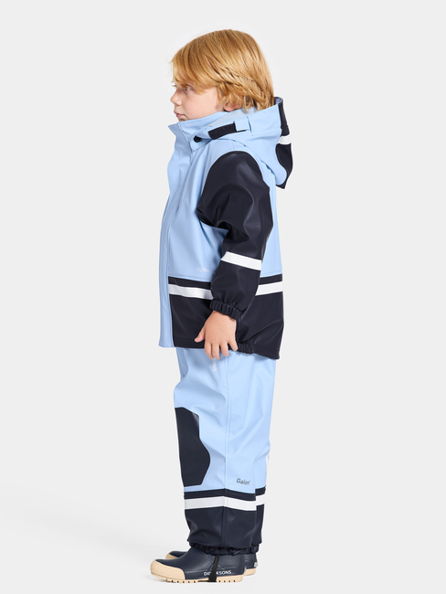 Didriksons Boardman Fodrat Regnställ, Light Sea Blue