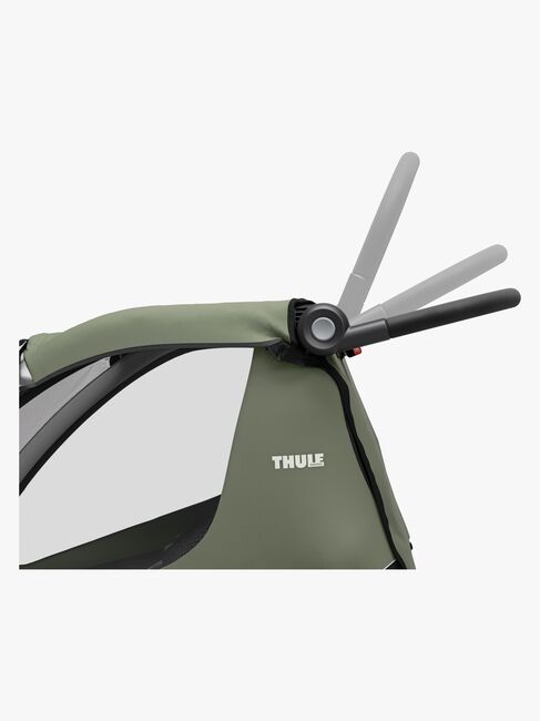 Thule Courier Cykelvagn, Vintage Green