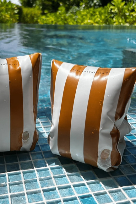 Swim Essentials Armpuffar, Flow Brown/White
