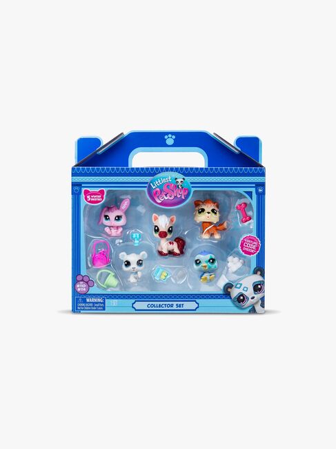 Littlest Pet Shop Winter Besties Figurset 5-Pack
