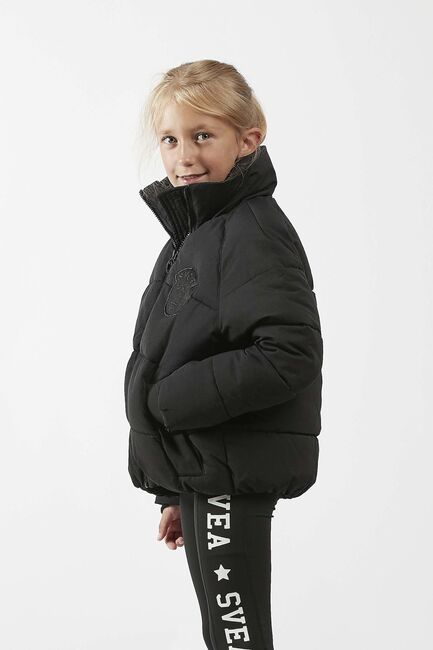 Svea Volume Puffjacka, Black