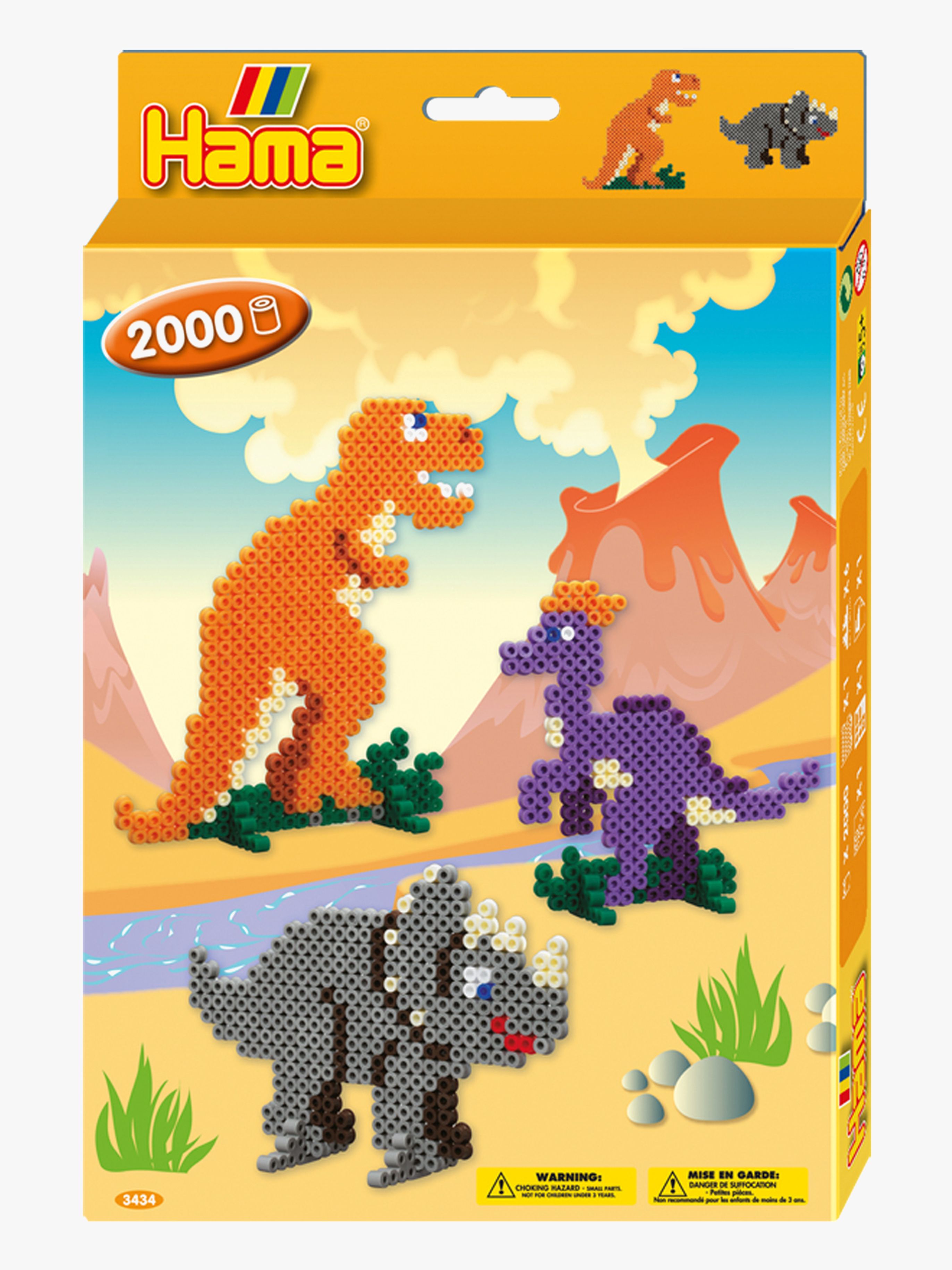 Hama Dinosaurie Pärlset 2000 st