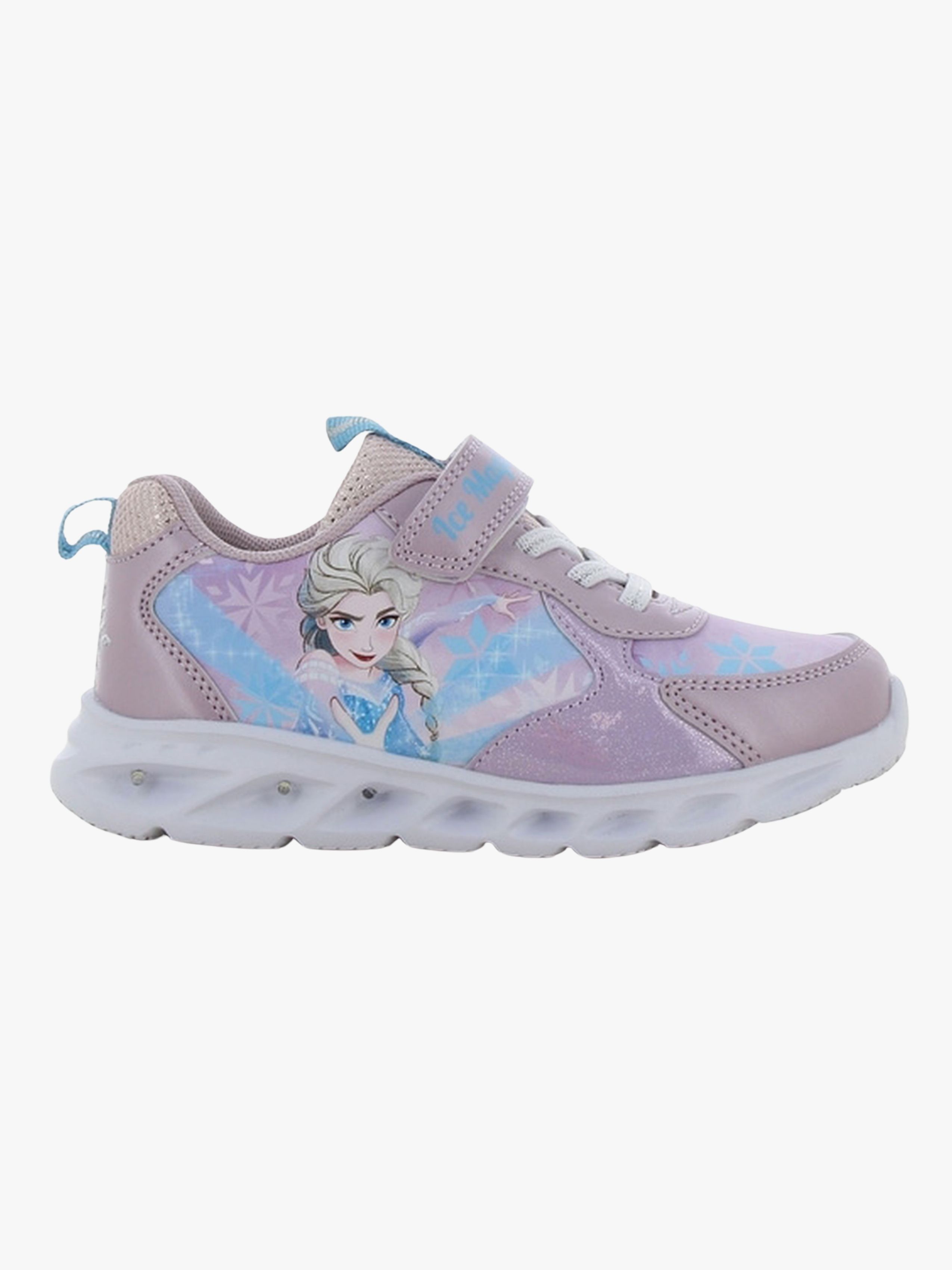 Disney Frozen Blinkande Sneakers, Lilac/Light Blue, 32