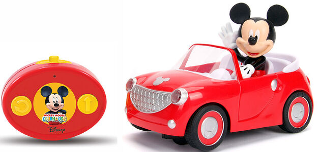 Jada Toys Disney Radiostyrd Bil Musse Pigg, Röd