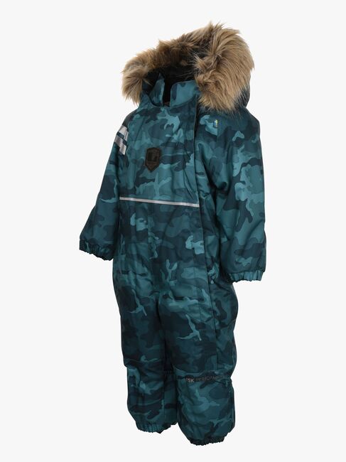 Lindberg Camo Babyoverall, Lagoon
