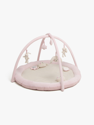 Beemoo PLAY Bunny Aktivitetstæppe, Lyserød