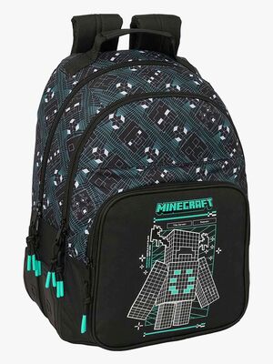 Minecraft 2-Fächer Rucksack 20L, Screen