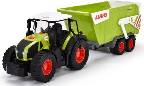 Dickie Toys CLAAS Traktor med Trailer