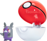 Pokémon Clip'N Go Hangry Morpeko & Poké Ball Figurset
