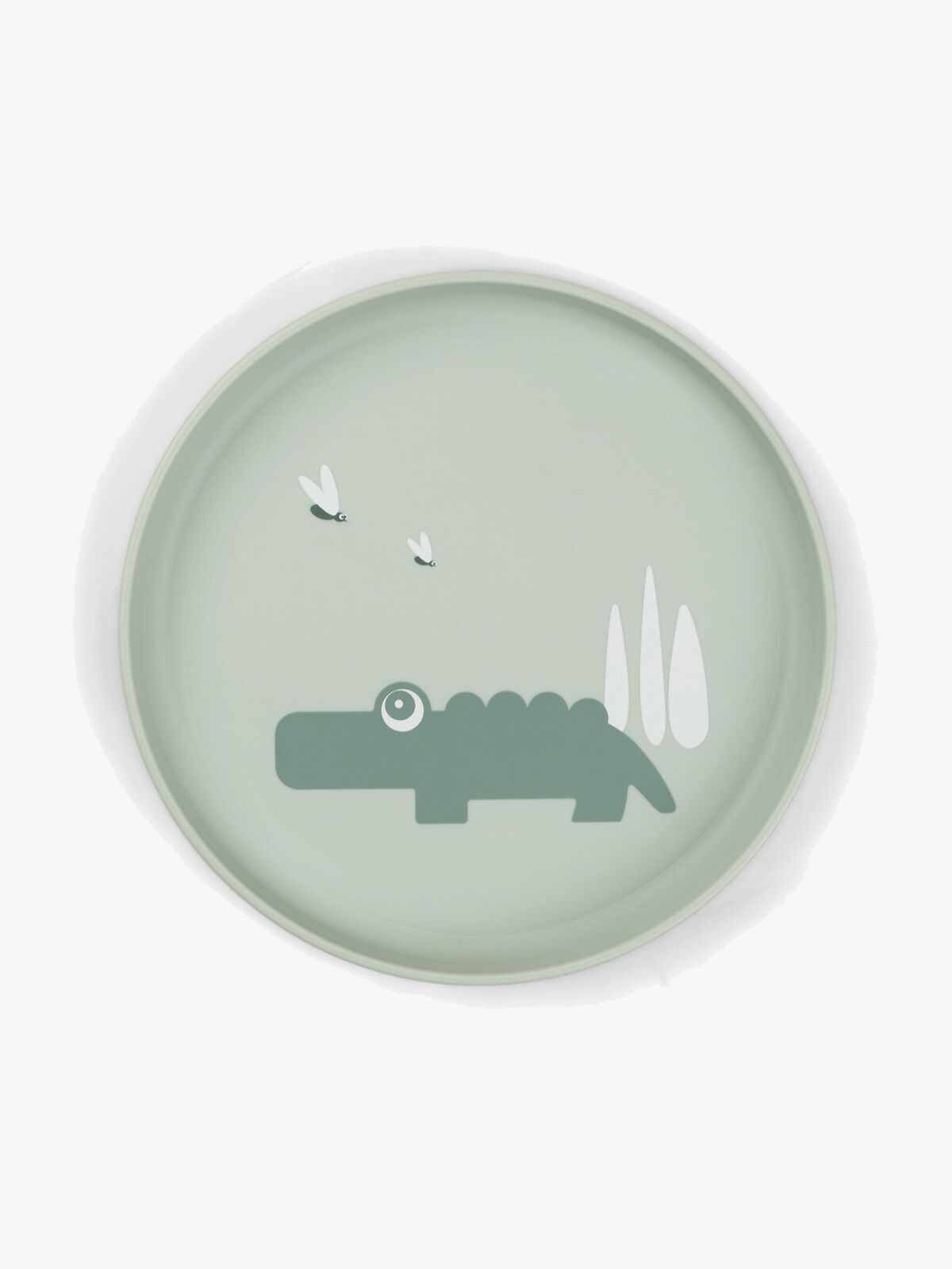 Done By Deer Foodie Tallrik Croco, Grön