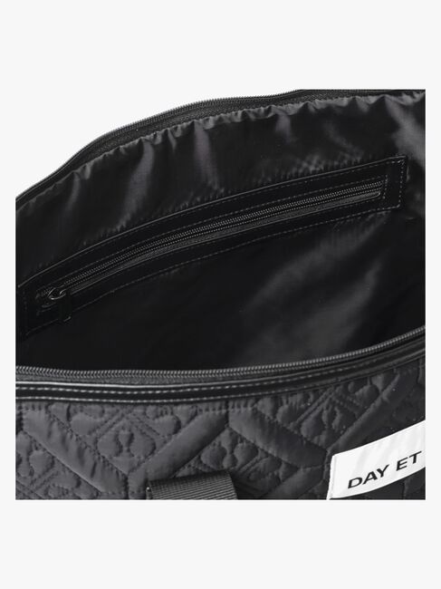DAY ET Gweneth Floral Quilt Skötväska M, Black