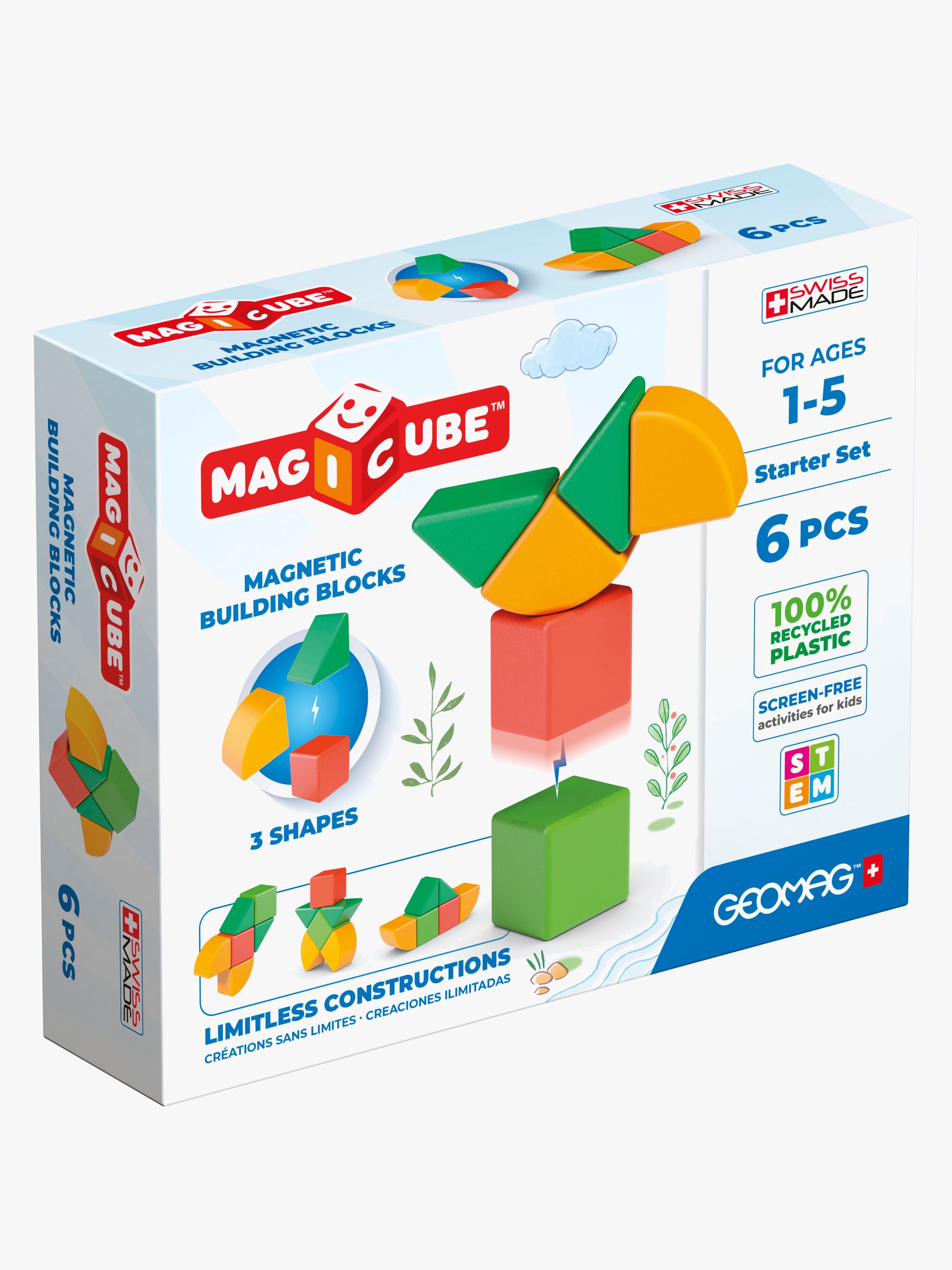 Geomag Magicube Startset Byggsats 6 Delar