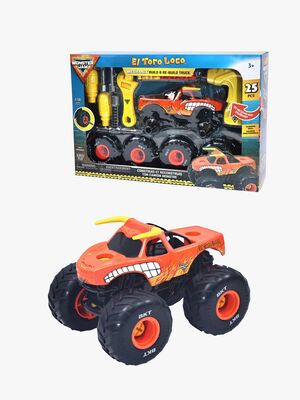 Monster Jam Bil Mechanix Build N ReBuild El Toro Loco 1:18