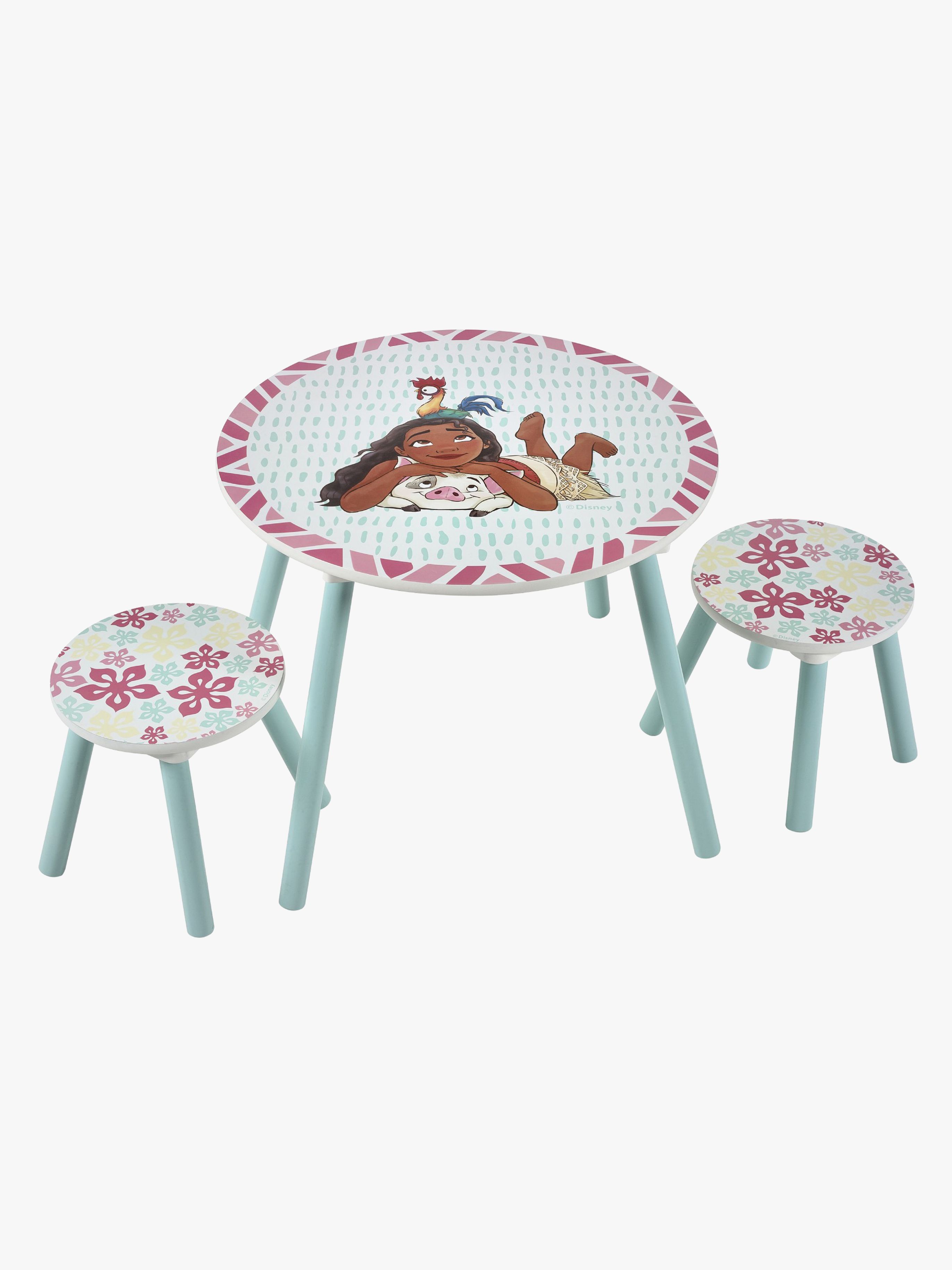 Disney Vaiana Bord och Stolar, Blå