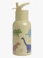 A Little Lovely Company Vattenflaska Dinosaurier 350 ml, Beige