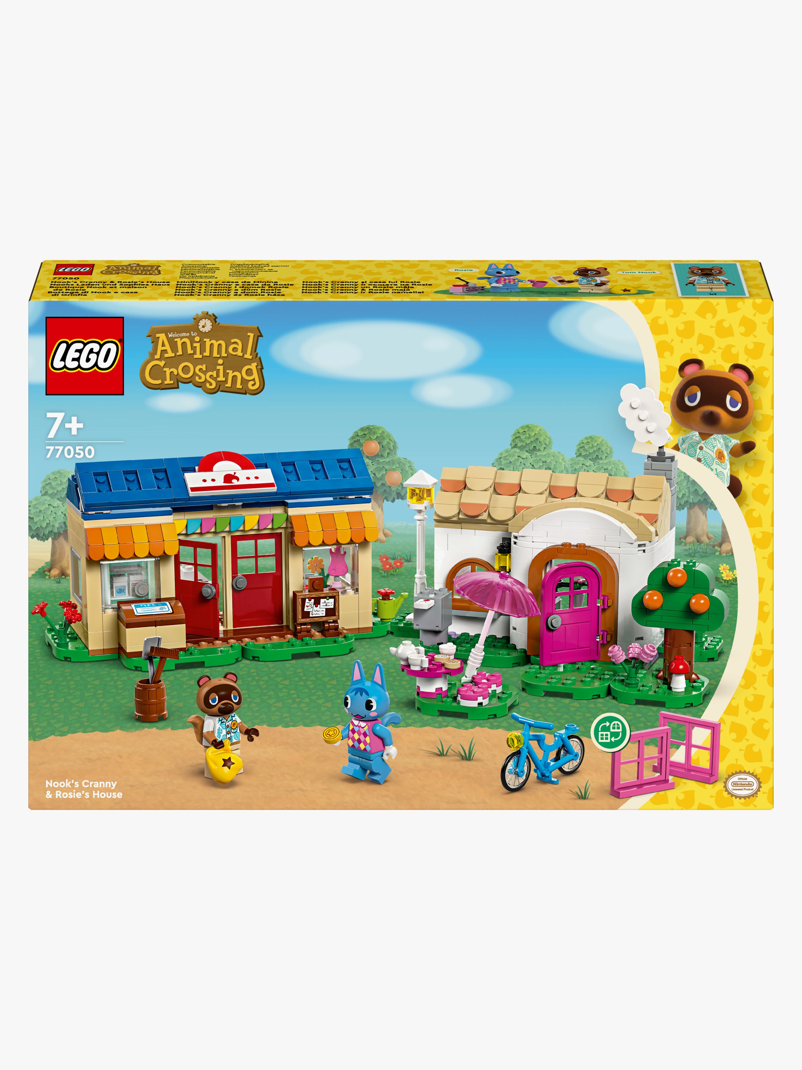 LEGO Animal Crossing 77050 Nook's Cranny & huset där Rosie bor