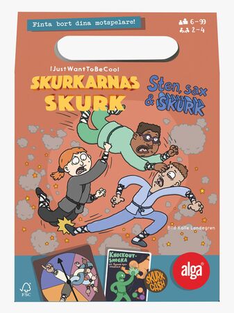 Alga Sten Sax Skurk - Skurkarnas Skurk Kortspel