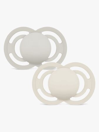 MAM Perfect Napp Silikon 2-Pack 6-16m, Neutral