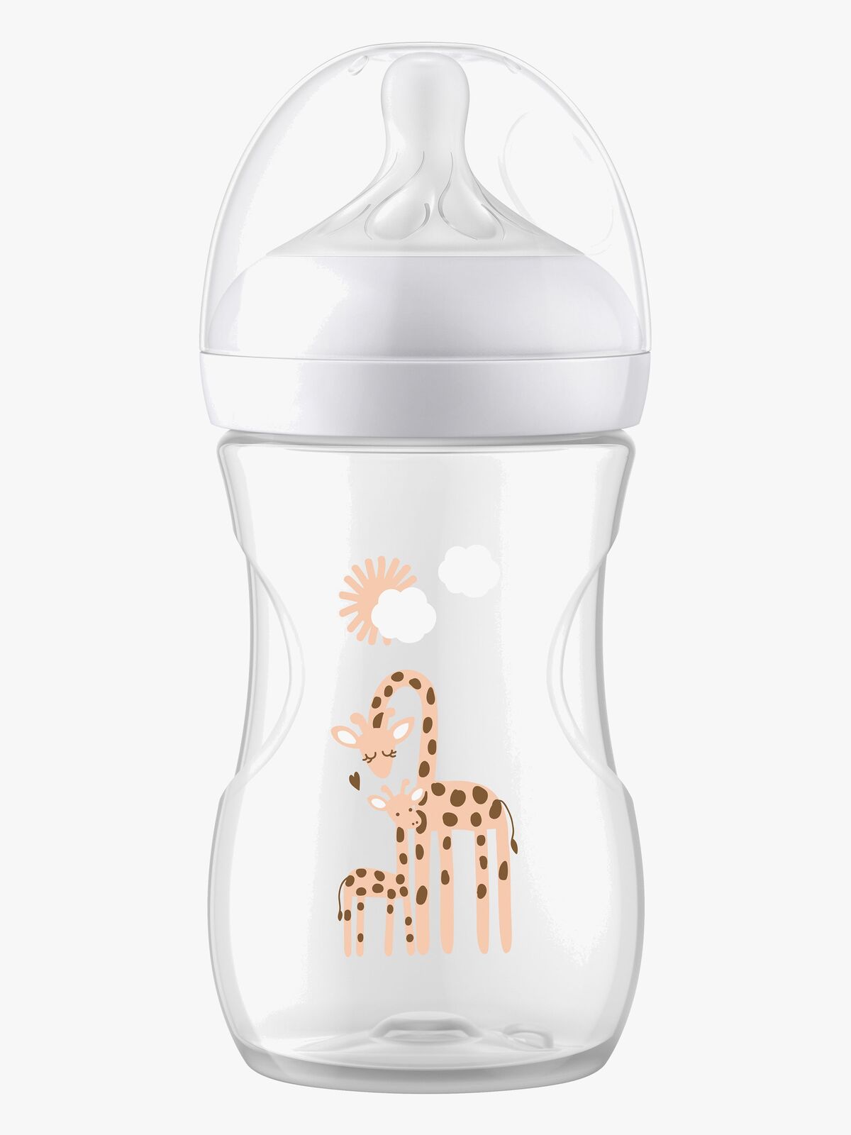 Philips Avent Natural Response Nappflaska 260 ml, Giraff Deco