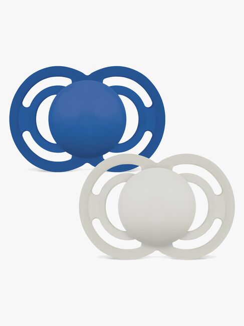 MAM Perfect Napp Silikon 2-Pack 6-16m, Blå