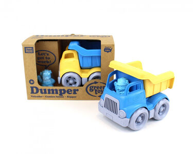 Green Toys Dumper Bygglastbil, Blå/Gul