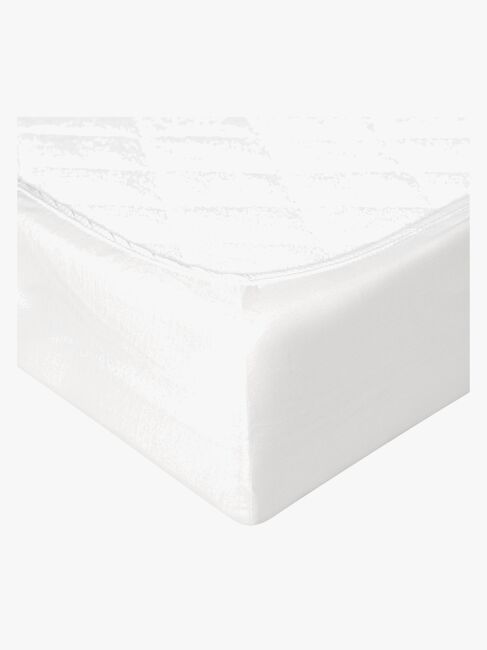 BabyMatex Hygienic Jersey Vattentätt Dra-på-lakan för Spjälsäng 40 x 90 cm, Ljusgrå