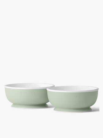 BabyBjörn Barnskål 2-Pack, Blekgrön