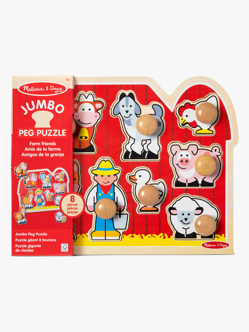 Melissa & Doug Knopppussel I Trä Bondgårdsvänner 806313-2540_1.jpg
