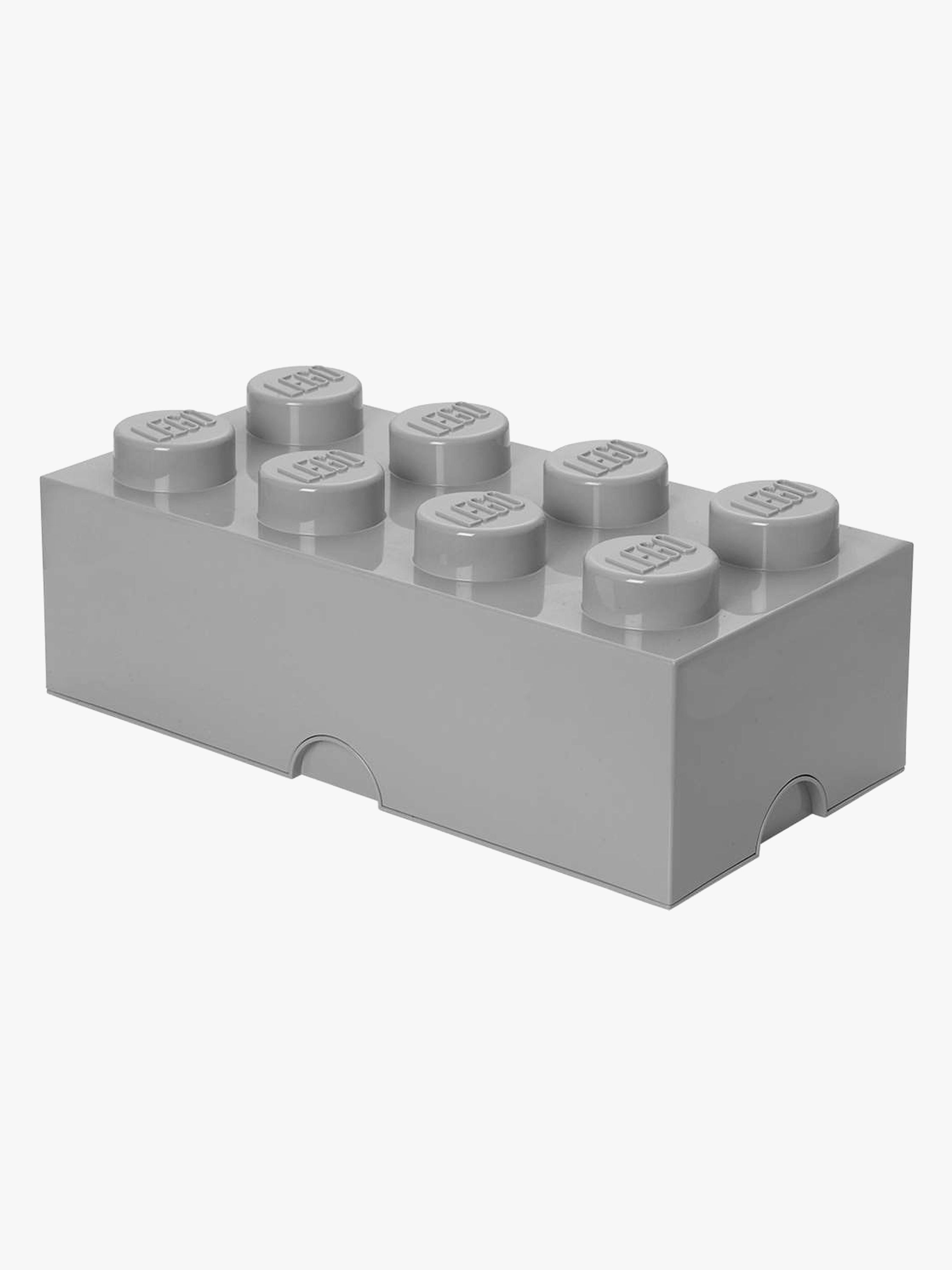 LEGO Förvaring 8 Design Collection Grå, Förvaring Barnrum
