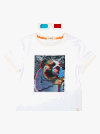 Billybandit T-Shirt & 3D-glasögon, White