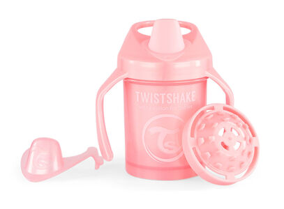 Twistshake Mini Cup Pipmugg 230ml, Pearl Pink
